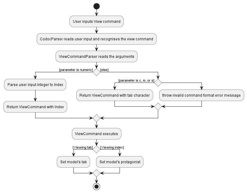 View Activity Diagram